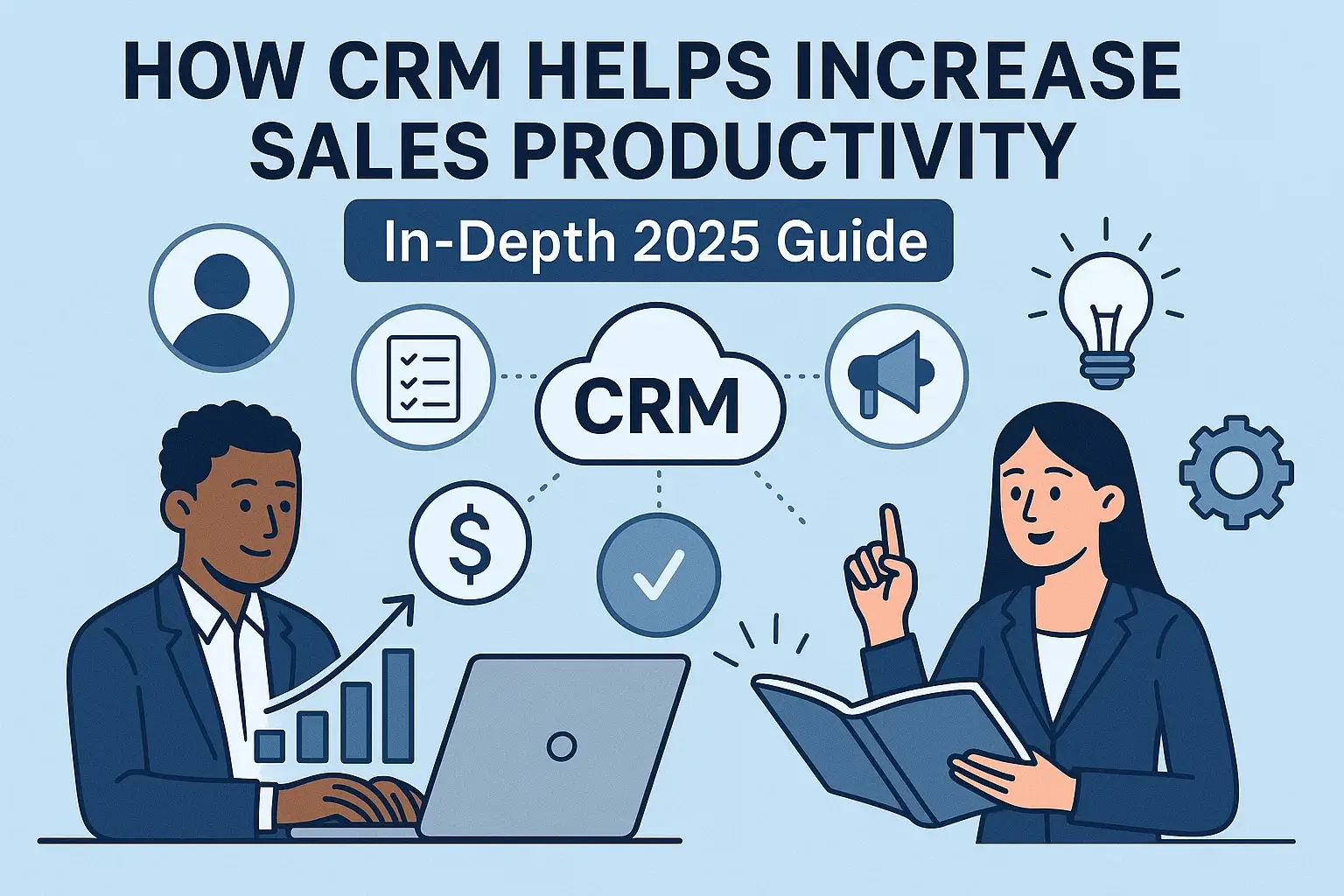 How CRM Helps Increase Sales Productivity: In-Depth 2025 Guide Thumbnail